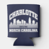 ノースカロライナ州シャーロット 缶クーラー (裏面)