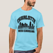 ノースカロライナ州シャーロット Tシャツ (正面)