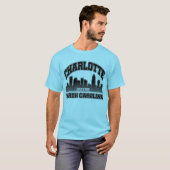 ノースカロライナ州シャーロット Tシャツ (正面フル)
