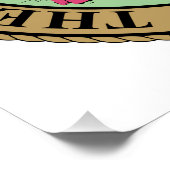 ノースカロライナ州シールアメリカ共和国シンボル ポスター (コーナー)