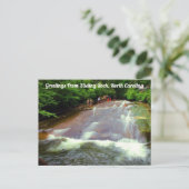 ノースカロライナ州スライディングロックからの挨拶 ポストカード (スタンド正面)
