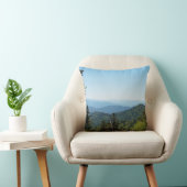 ノースカロライナ州チェロキー近くのブルーリッジ山脈 クッション (椅子)