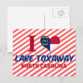 ノースカロライナ州トキサウェイ湖 ポストカード (正面/裏面)