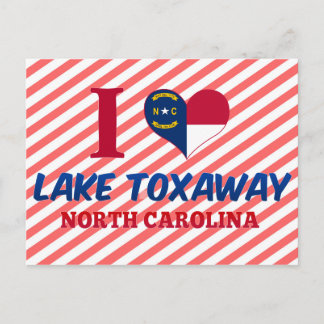 ノースカロライナ州トキサウェイ湖 ポストカード