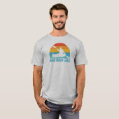ノースカロライナ州ハイロック湖カヤック Tシャツ (正面フル)
