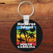 ノースカロライナ州ハッタラス島 キーホルダー (裏面)