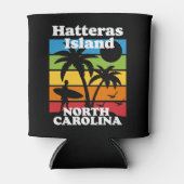 ノースカロライナ州ハッタラス島 缶クーラー (正面)