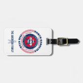 ノースカロライナ州パーソナライズされたラゲージタグ ラゲッジタグ (正面横)