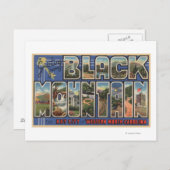 ノースカロライナ州ブラックマウンテン ポストカード (正面/裏面)