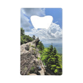 ノースカロライナ州ブルーリッジマウンテン クレジットカード栓抜き (正面)