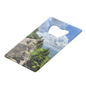 ノースカロライナ州ブルーリッジマウンテン クレジットカード栓抜き (正面アングル)