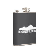 ノースカロライナ州ヘンダーソンビル フラスク (右)