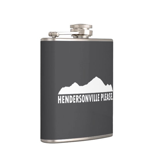 ノースカロライナ州ヘンダーソンビル フラスク (右)