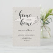 ノースカロライナ州ホームスイートホームに移動 招待状 (スタンド正面)