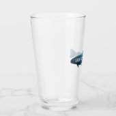 ノースカロライナ州マッキントッシュ湖の釣り タンブラーグラス (右)