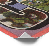 ノースカロライナ州ラザフォートン ポスター (角)