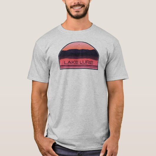ノースカロライナ州レイクルアの日の出 Tシャツ (正面)