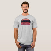 ノースカロライナ州レイクルアの日の出 Tシャツ (正面フル)
