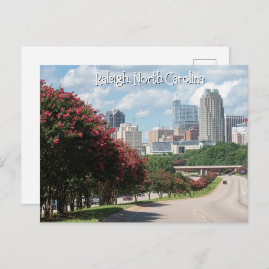 ノースカロライナ州ローリーはがき ポストカード (正面/裏面)
