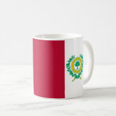 ノースカロライナ州ローリー州旗 コーヒーマグカップ (正面右)