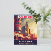 ノースカロライナ州ローリー セーブザデート (スタンド正面)