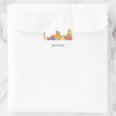 ノースカロライナ州ローリーWB1 - ラウンドシール (バッグ)