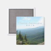 ノースカロライナ州冷蔵庫用マグネット変更年 マグネット (正面/裏面)