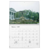 ノースカロライナ州南部海岸カレンダー カレンダー (2月 2027)