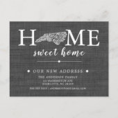 ノースカロライナ州州の移動発表のポストカード 案内ポストカード (正面)