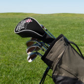 ノースカロライナ州旗とNC州と米国旗 ゴルフヘッドカバー (インサイチュ)