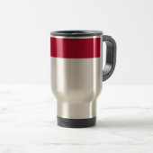 ノースカロライナ州旗のタンブラー- USA トラベルマグ (正面右)