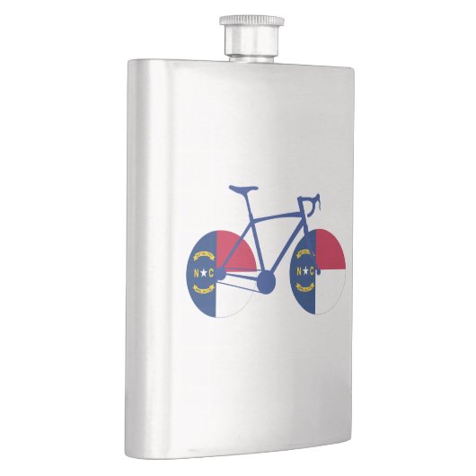 ノースカロライナ州旗サイクリング フラスク (右)