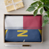 ノースカロライナ州旗ティッシュペーパー 薄葉紙 (ギフト)