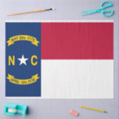 ノースカロライナ州旗ティッシュペーパー 薄葉紙 (クラフト)