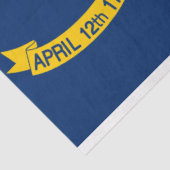 ノースカロライナ州旗ティッシュペーパー 薄葉紙 (詳細)