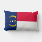 ノースカロライナ州旗デザイン ランバークッション (裏面)