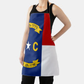 ノースカロライナ州旗 エプロン (インサイチュ)