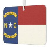 ノースカロライナ州旗 カーエアーフレッシュナー (左)