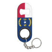 ノースカロライナ州旗 キーホルダー栓抜き (裏面)