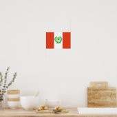 ノースカロライナ州旗 ポスター (キッチン)