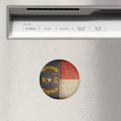 ノースカロライナ州旗 マグネット (インサイチュ (食洗機))