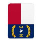 ノースカロライナ州旗 マグネット (縦)