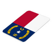 ノースカロライナ州旗 マグネット (左側)