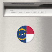 ノースカロライナ州旗 マグネット (インサイチュ (食洗機))