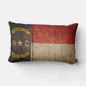 ノースカロライナ州旗 ランバークッション (裏面)