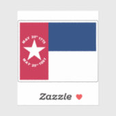 ノースカロライナ州旗（1861年～1865年） シール (シート)