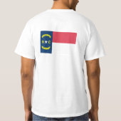 ノースカロライナ州旗 Tシャツ (裏面)