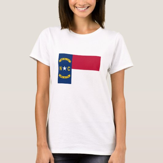 ノースカロライナ州旗 Tシャツ (正面)