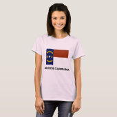 ノースカロライナ州旗 Tシャツ (正面フル)