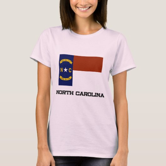 ノースカロライナ州旗 Tシャツ (正面)
